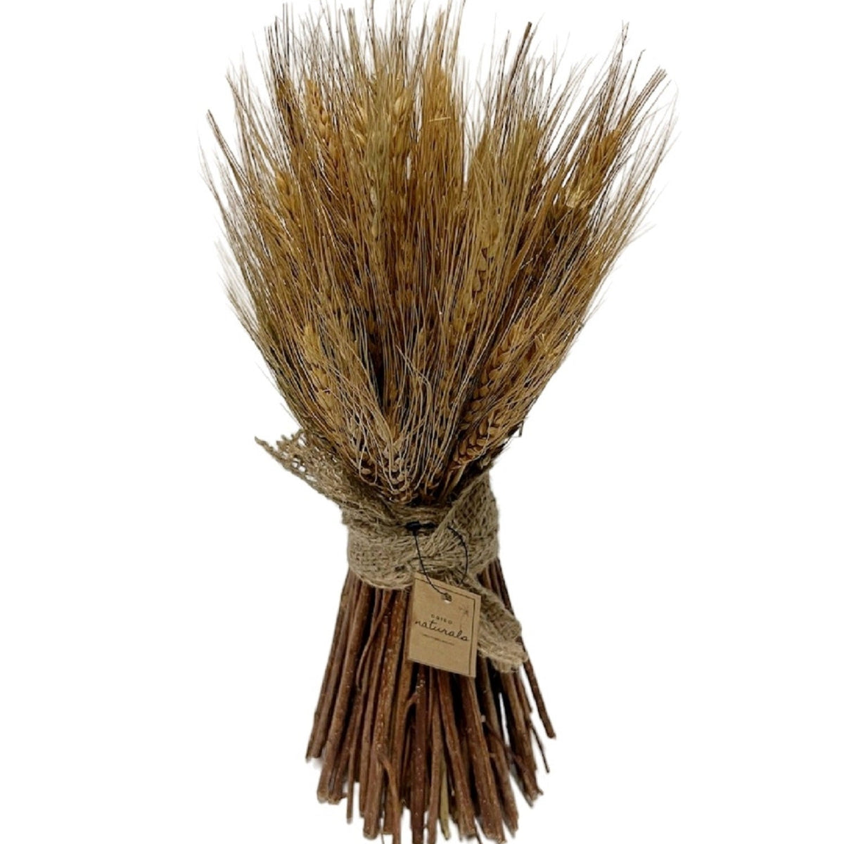 Grassy Table Bunch Straw Décor Natural H 11.8”- ST