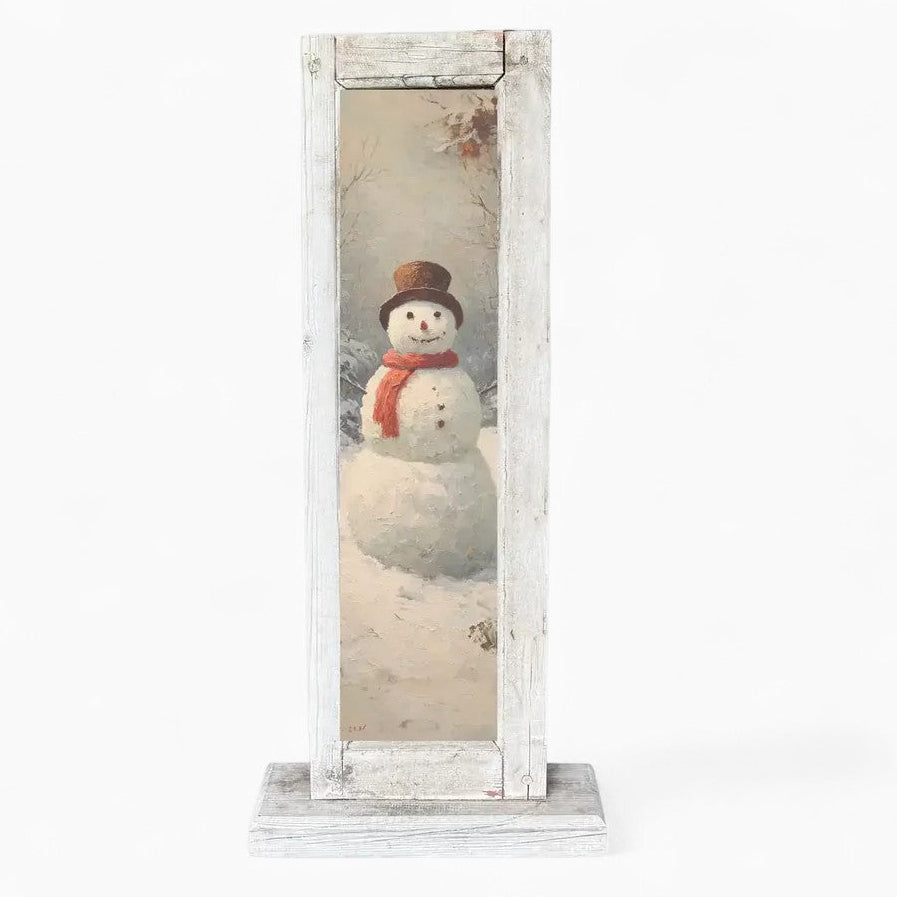 Repurposed Holland Window Holiday Stand