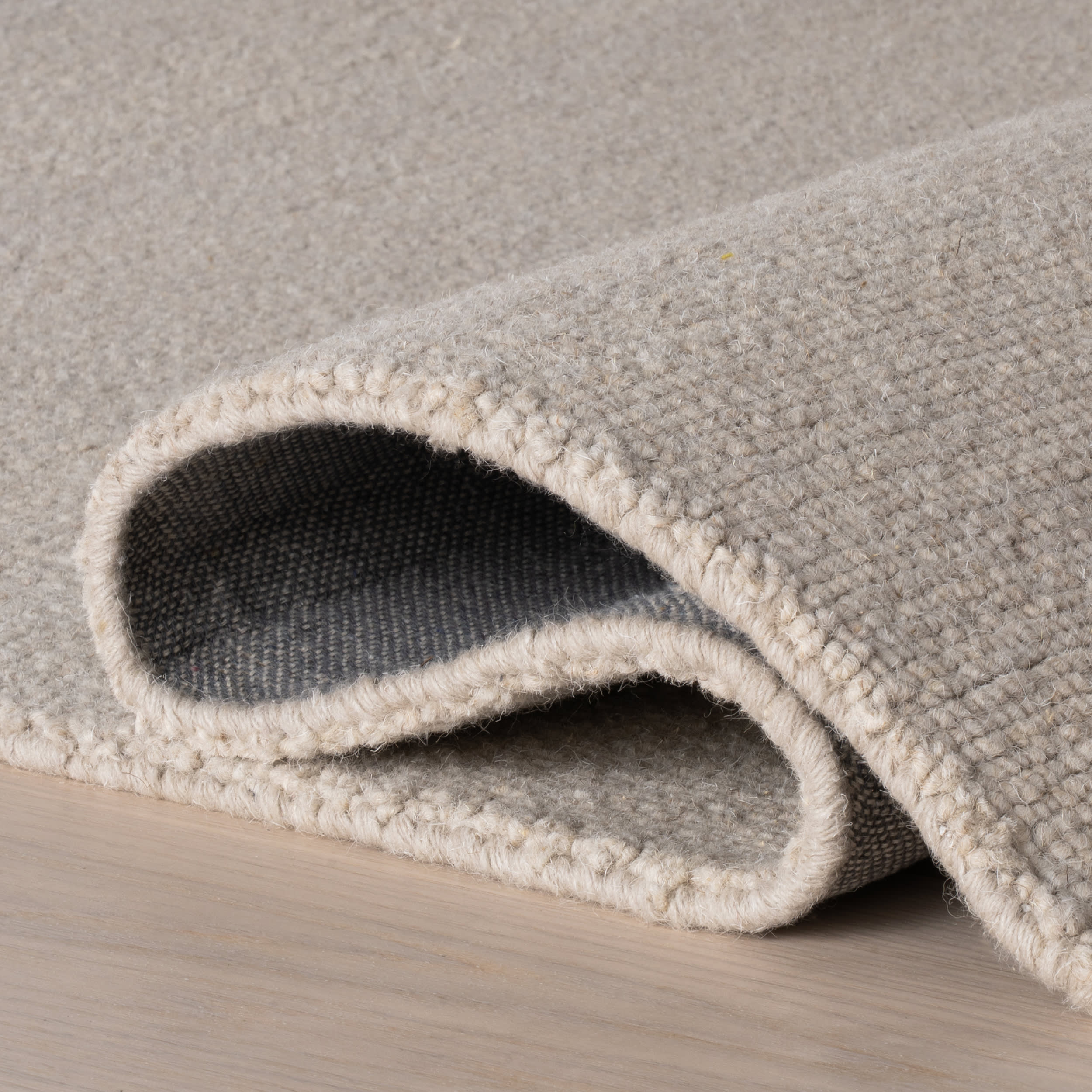 Hollis Solid Wool Rug