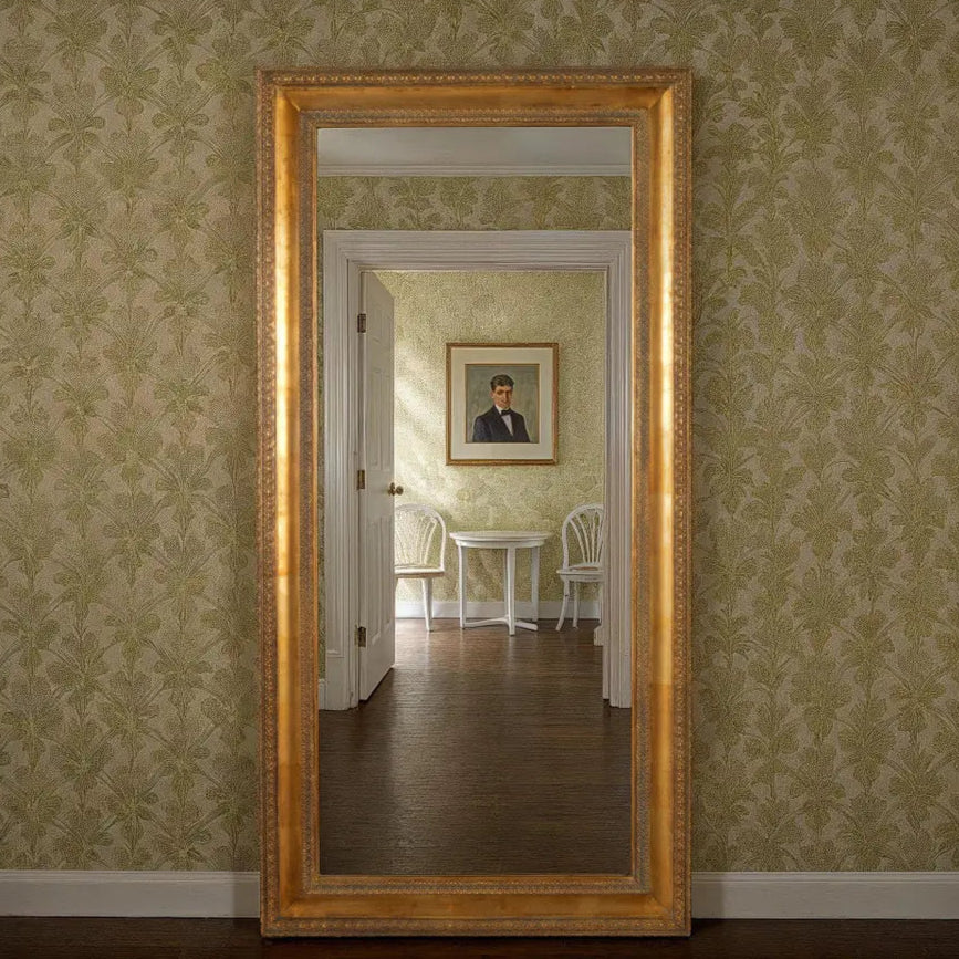 Bradley Gold Floor Mirror