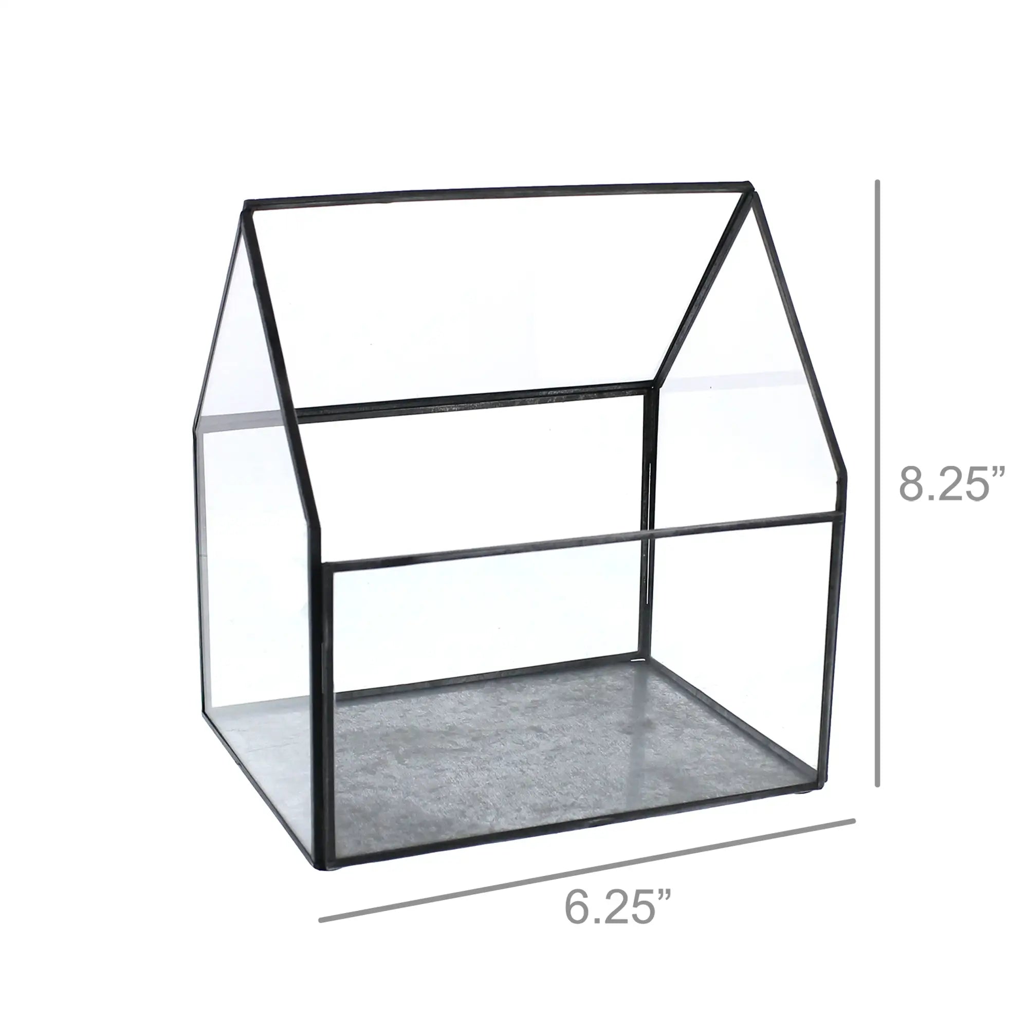 Pierre Cottage Glass Terrarium