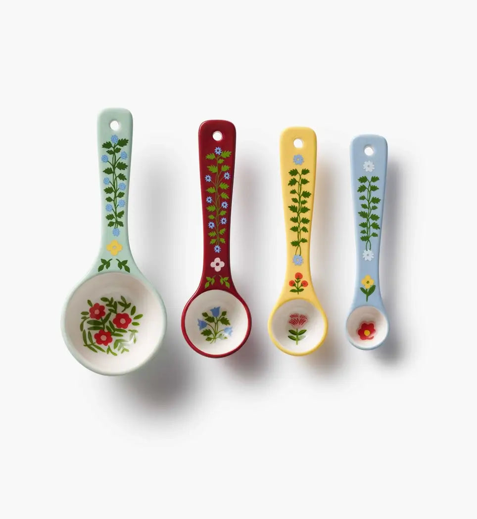 Rifle Paper Co. Home Sweet Home Porcelain Measuring Spoons