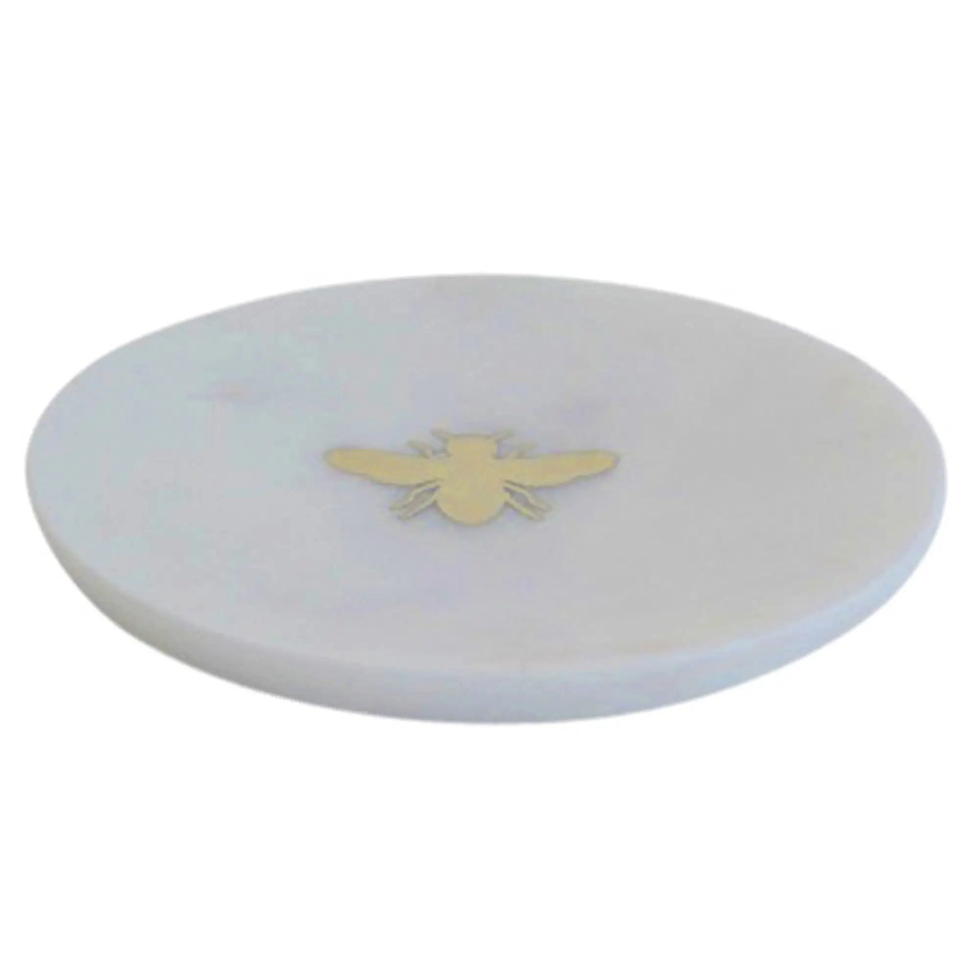 Inlaid Marble Bee Tray