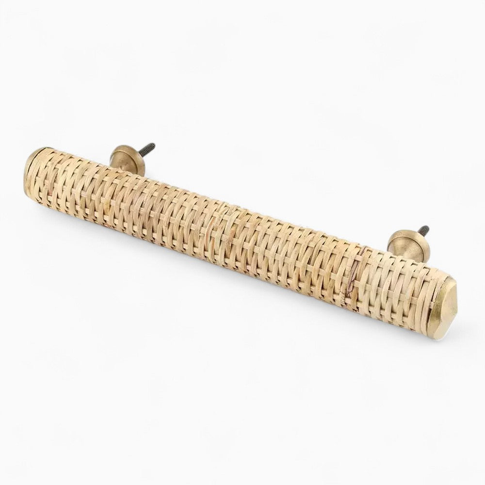 Round Rattan Cabinet Handle