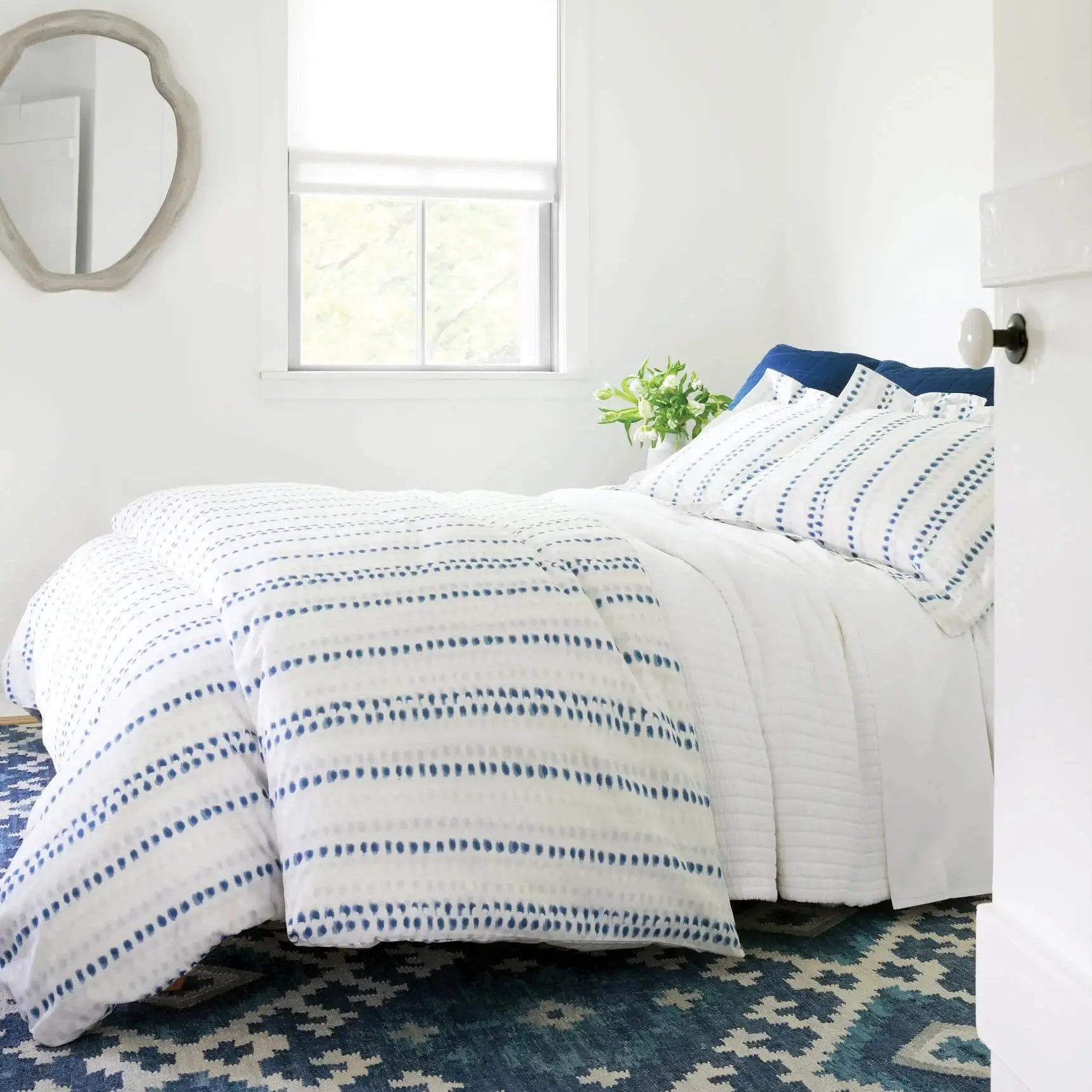 Pine Cone Hill Ink Dots Duvet Cover