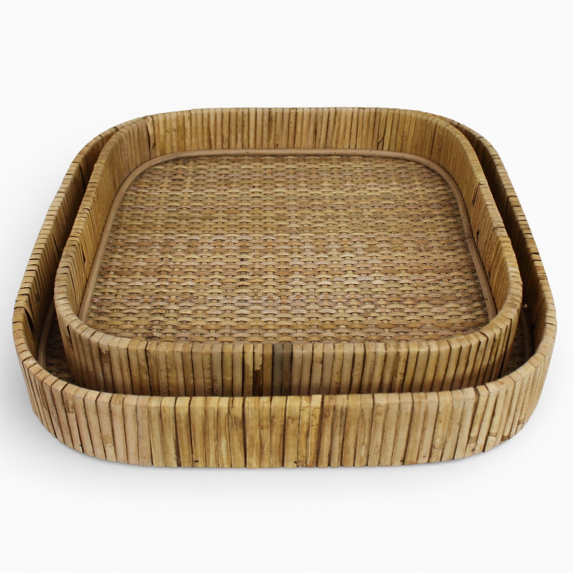 Cayman Square Rattan Tray