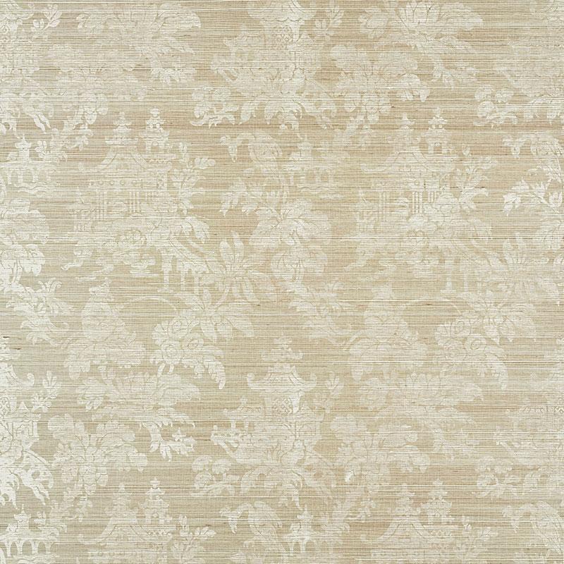 Schumacher Brighton Sisal Wallpaper