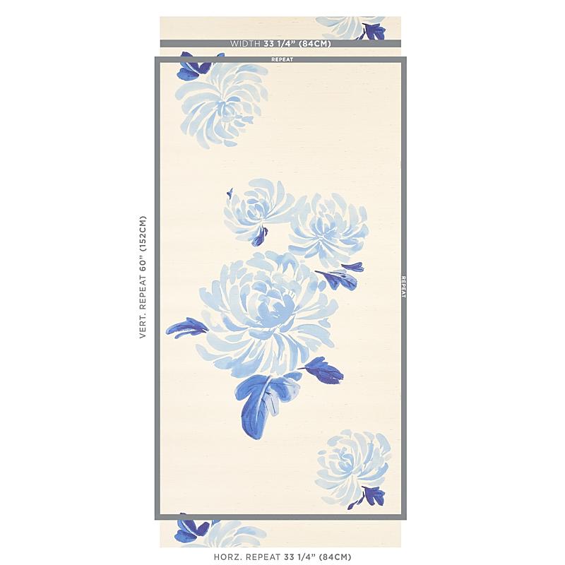 Schumacher Hana Sisal Wallpaper