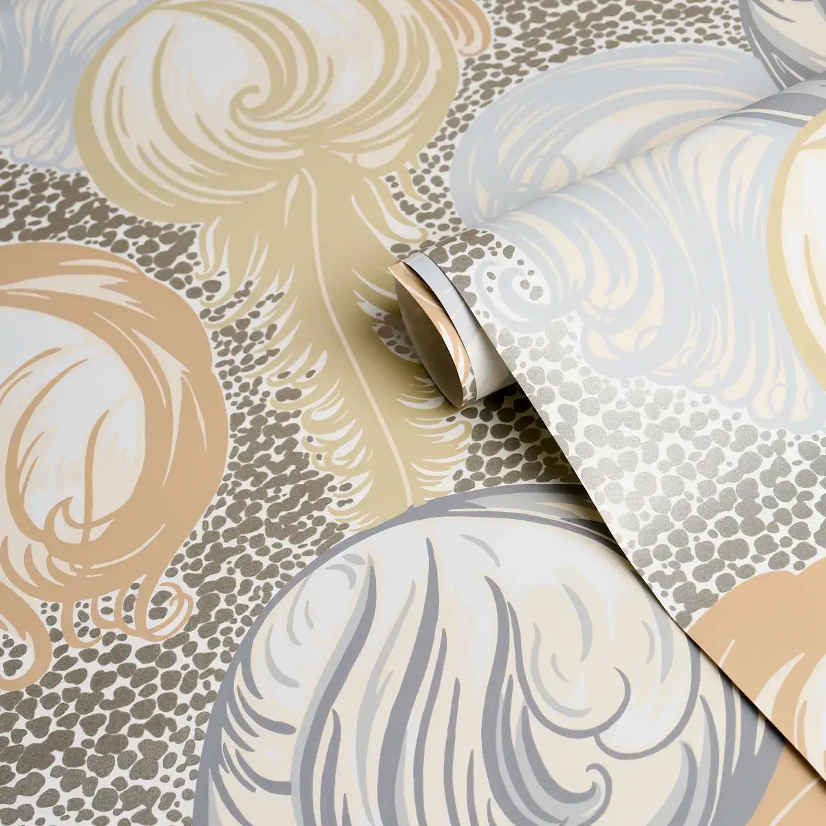Schumacher Plumes Wallpaper