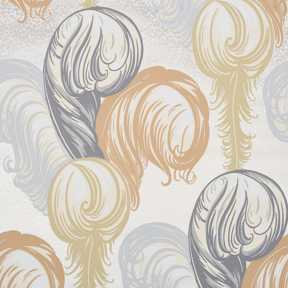Schumacher Plumes Wallpaper