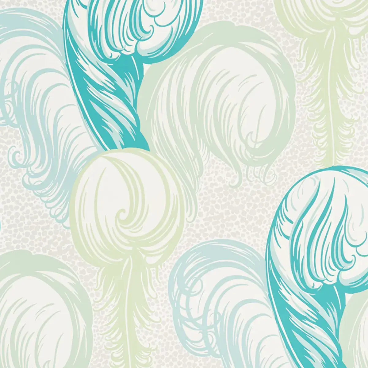 Schumacher Plumes Wallpaper