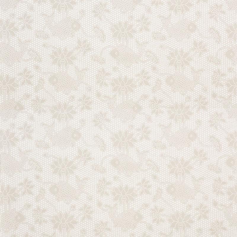 Schumacher Lotus Batik Wallpaper