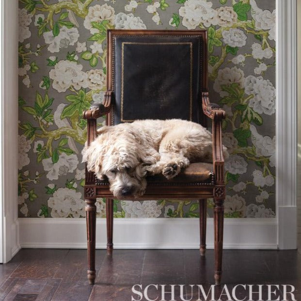 Schumacher Bermuda Blossoms Wallpaper | A Cottage in the City