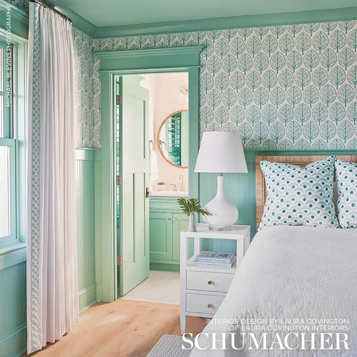 Schumacher Tree Wallpaper