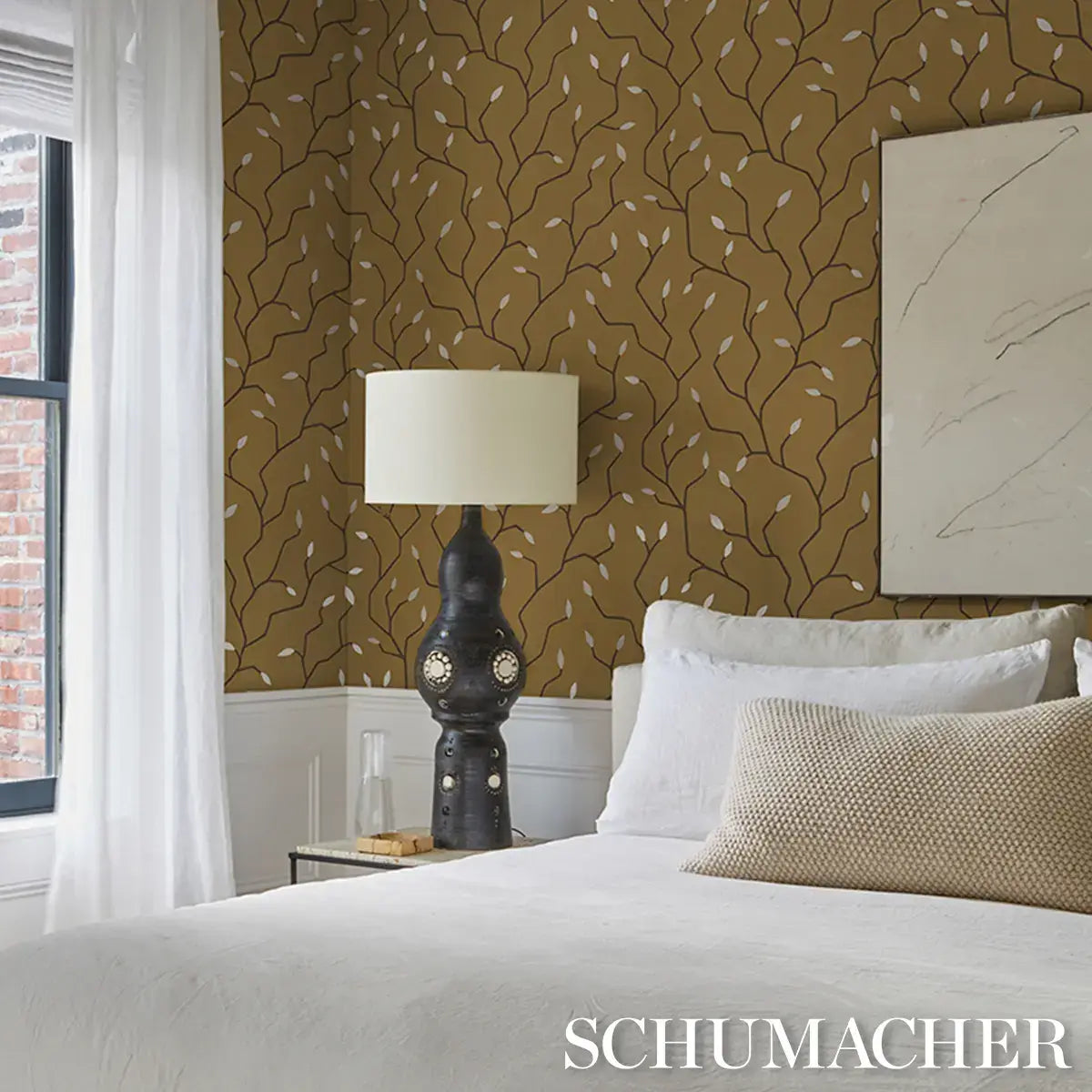 Schumacher Cymbeline Wallpaper