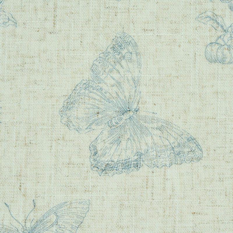 Schumacher Baudin Butterfly Linen Wallpaper