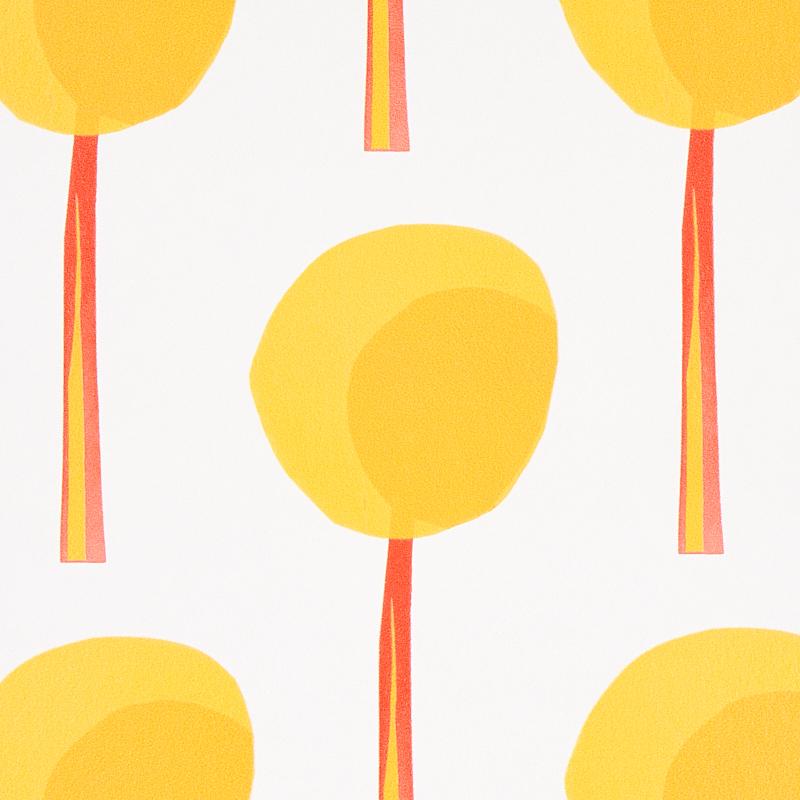 Schumacher Topiary Wallpaper