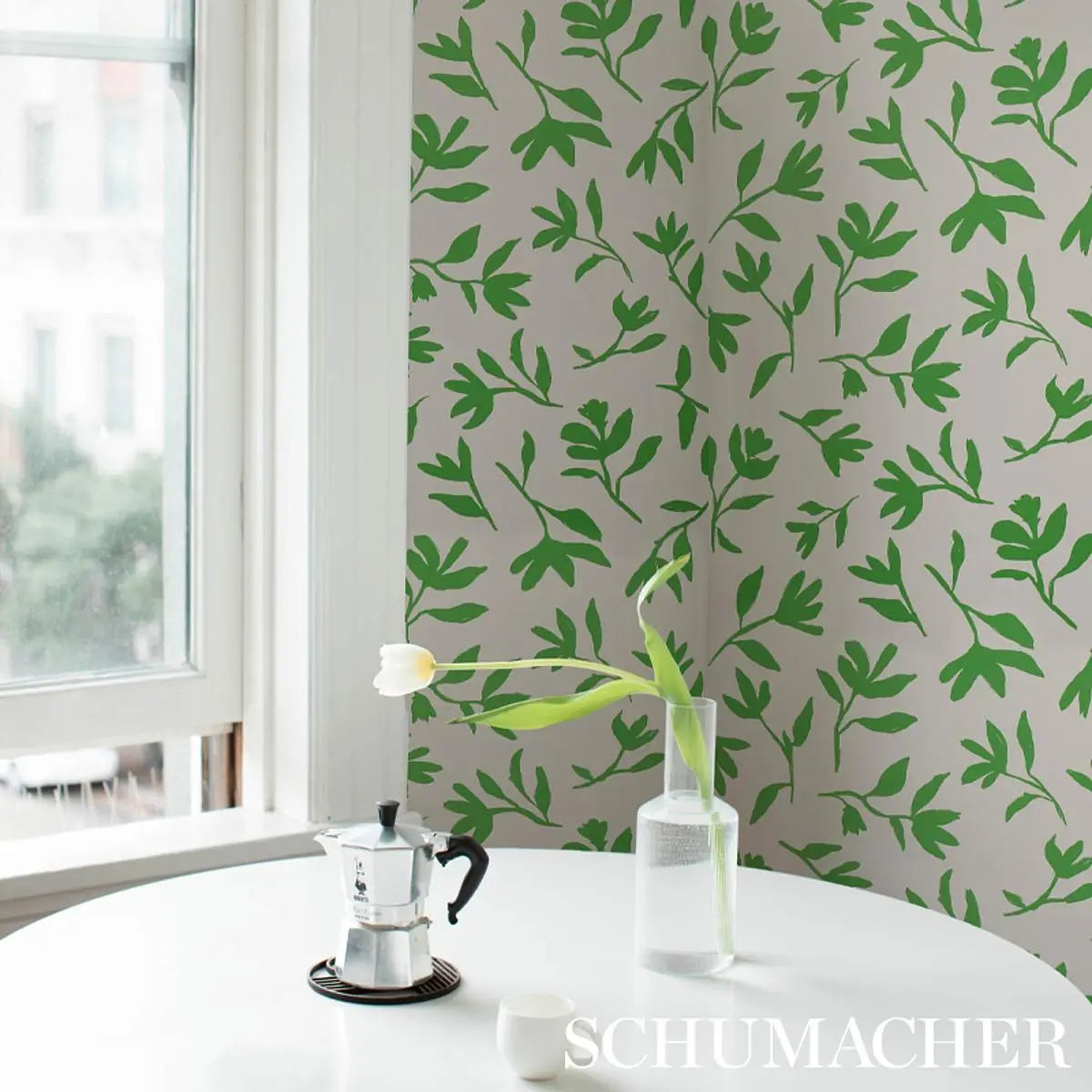 Schumacher Laurel Wallpaper