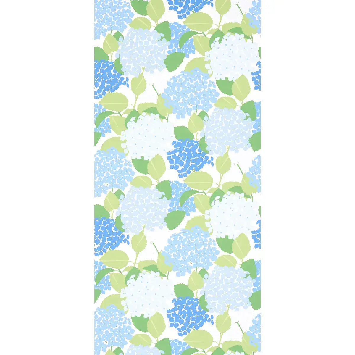 Schumacher Hydrangea Shimmer Wallpaper