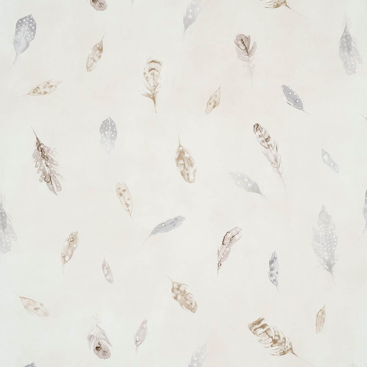 Schumacher Woodland Feathers Wallpaper