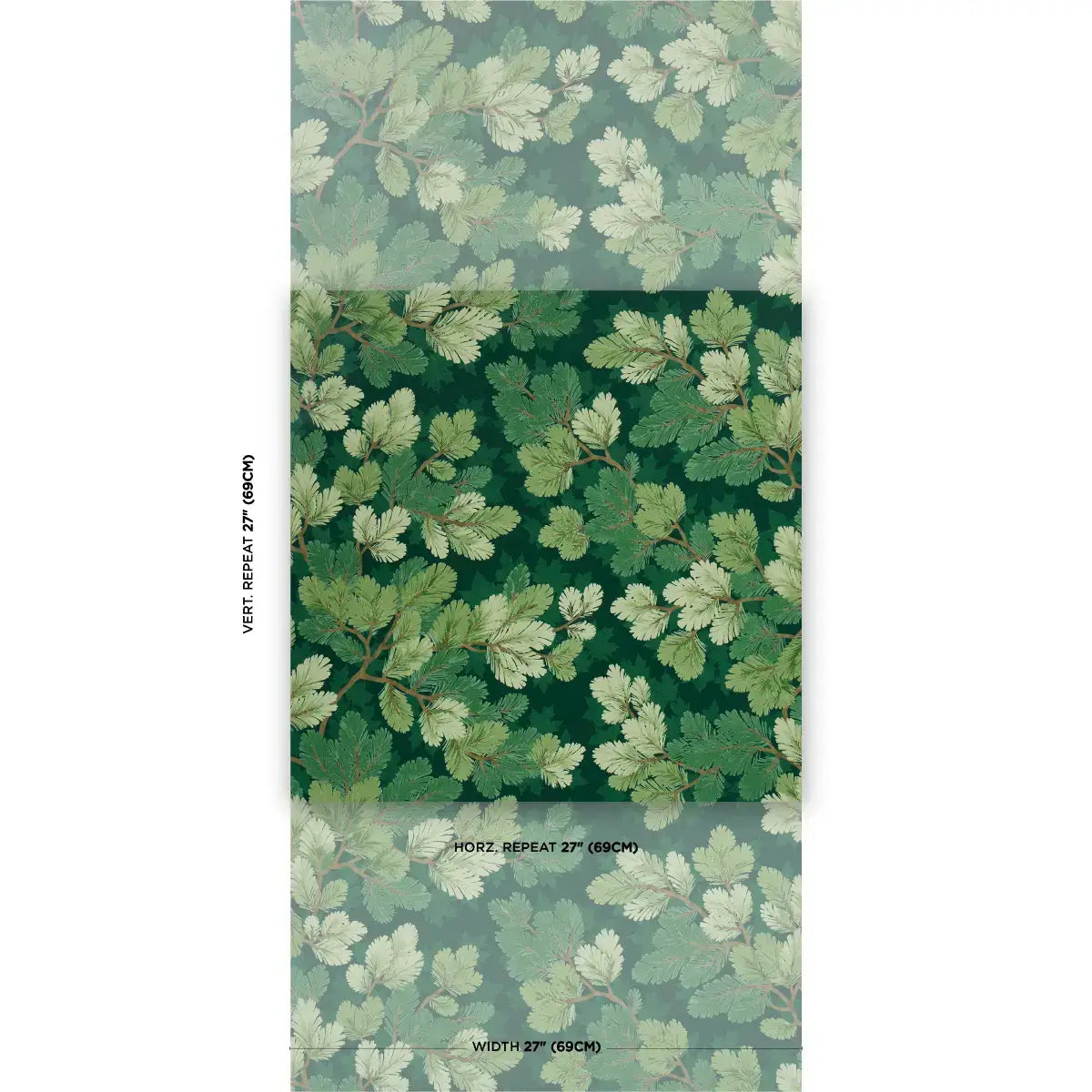 Schumacher Covey Hedge Wallpaper