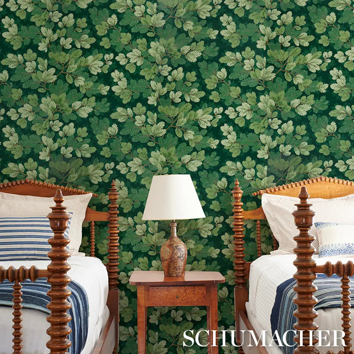 Schumacher Covey Hedge Wallpaper