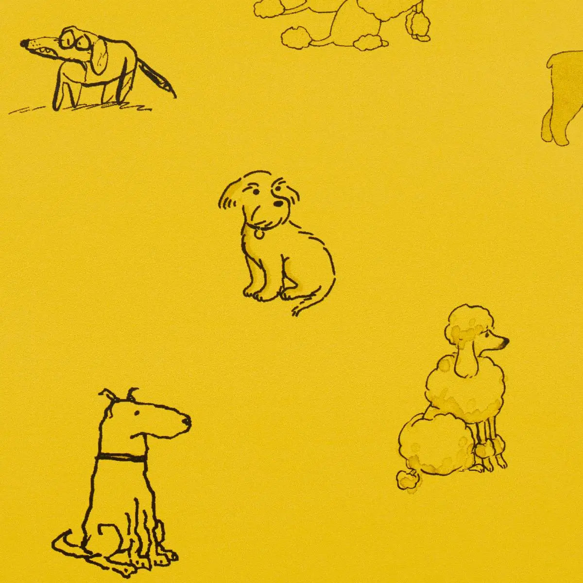 Schumacher Good Dogs Everywhere Wallpaper