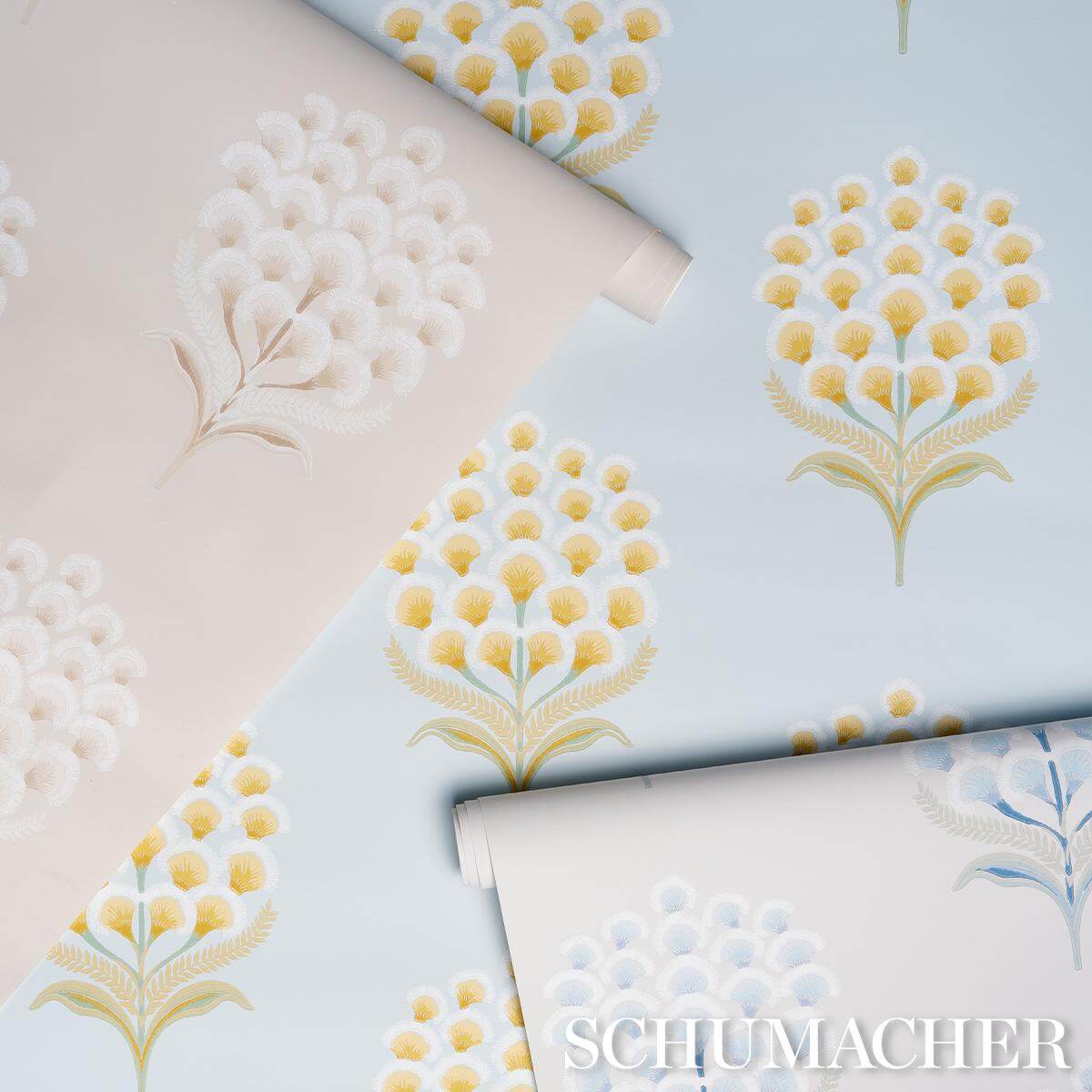 Schumacher Aurelia Wallpaper | A Cottage in the City