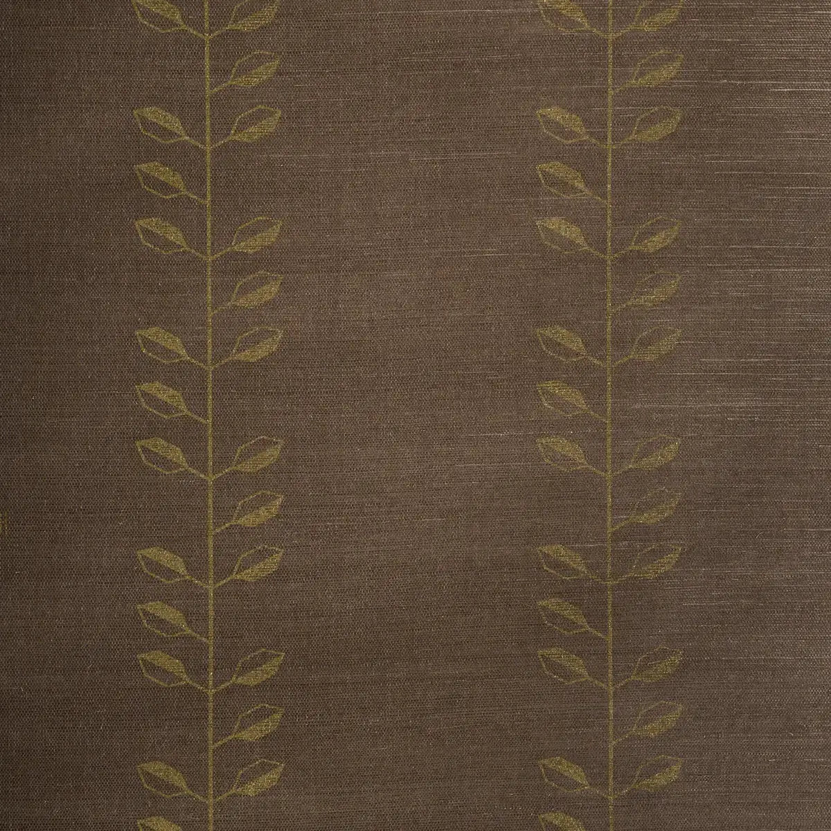 Schumacher Geo Leaf Sisal Wallpaper