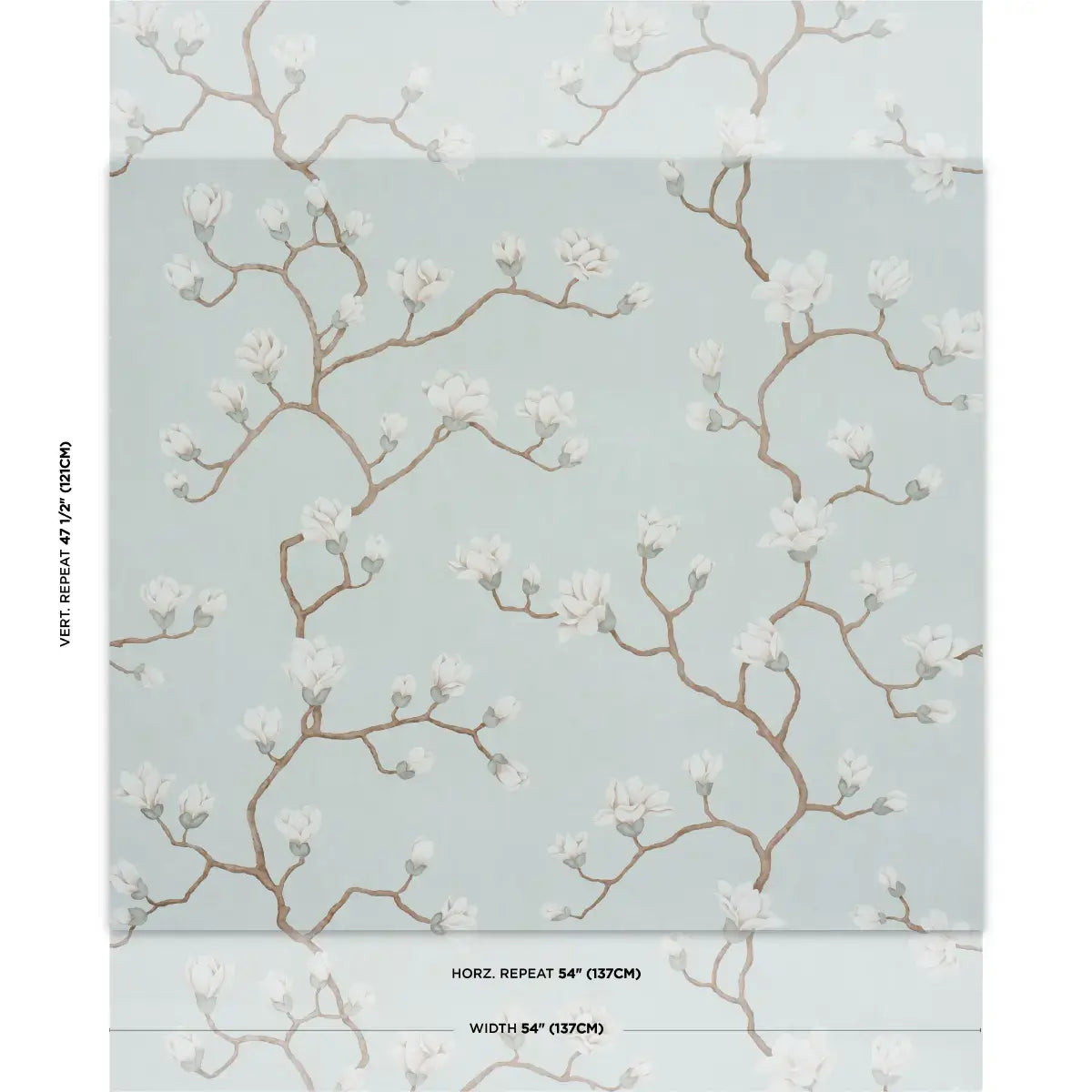 Schumacher Magnolia Tree Wallpaper