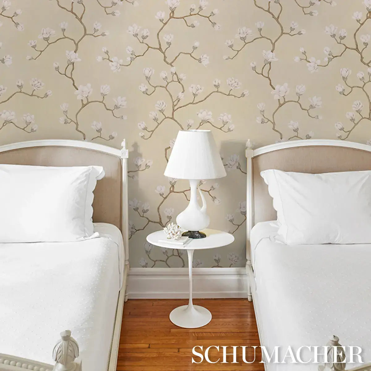 Schumacher Magnolia Tree Wallpaper