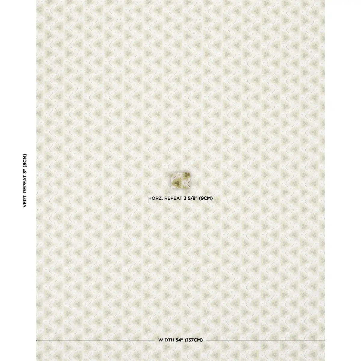 Schumacher Custis Orchard Wallpaper