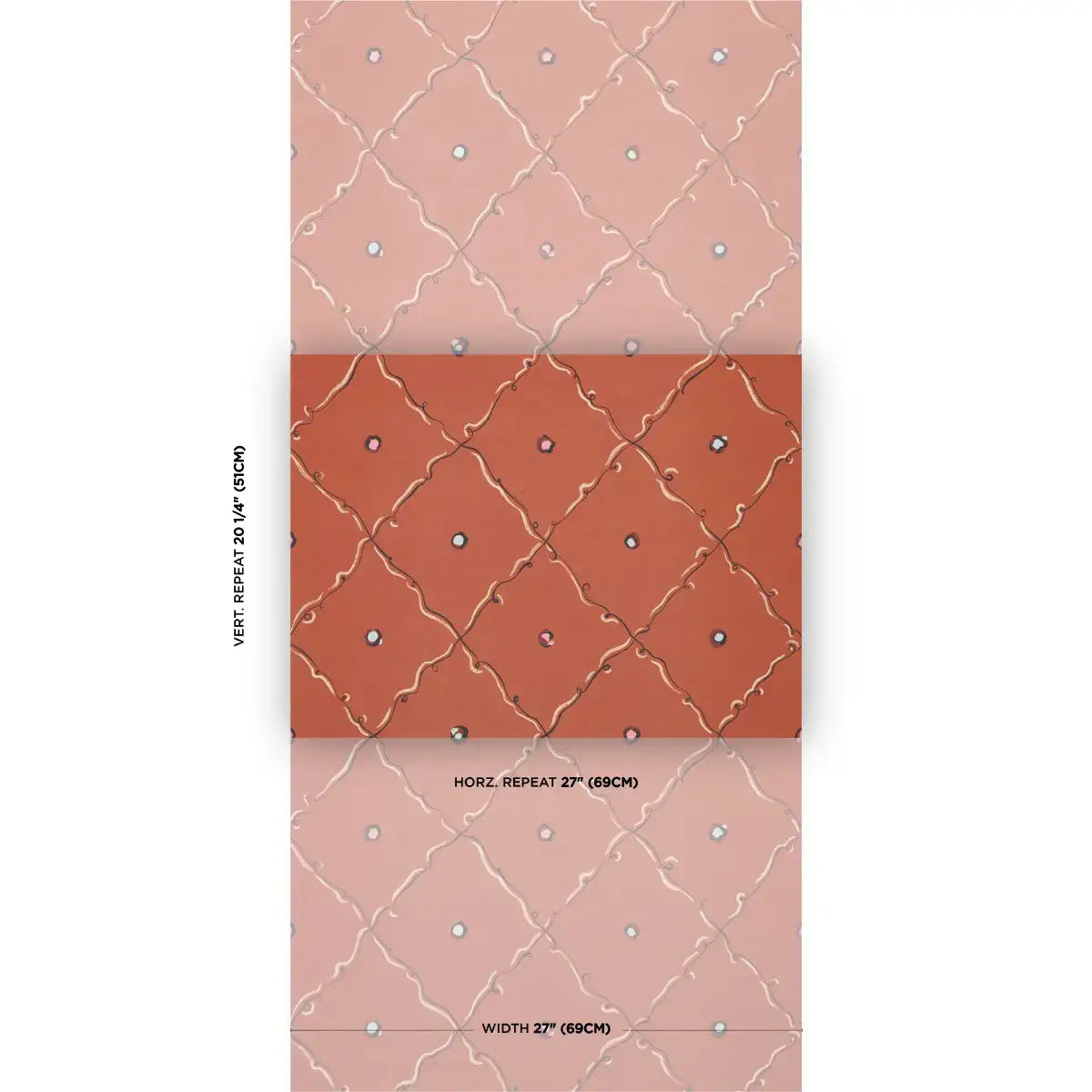 Schumacher Colette Wallpaper