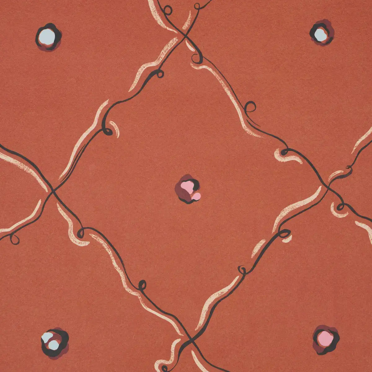 Schumacher Colette Wallpaper