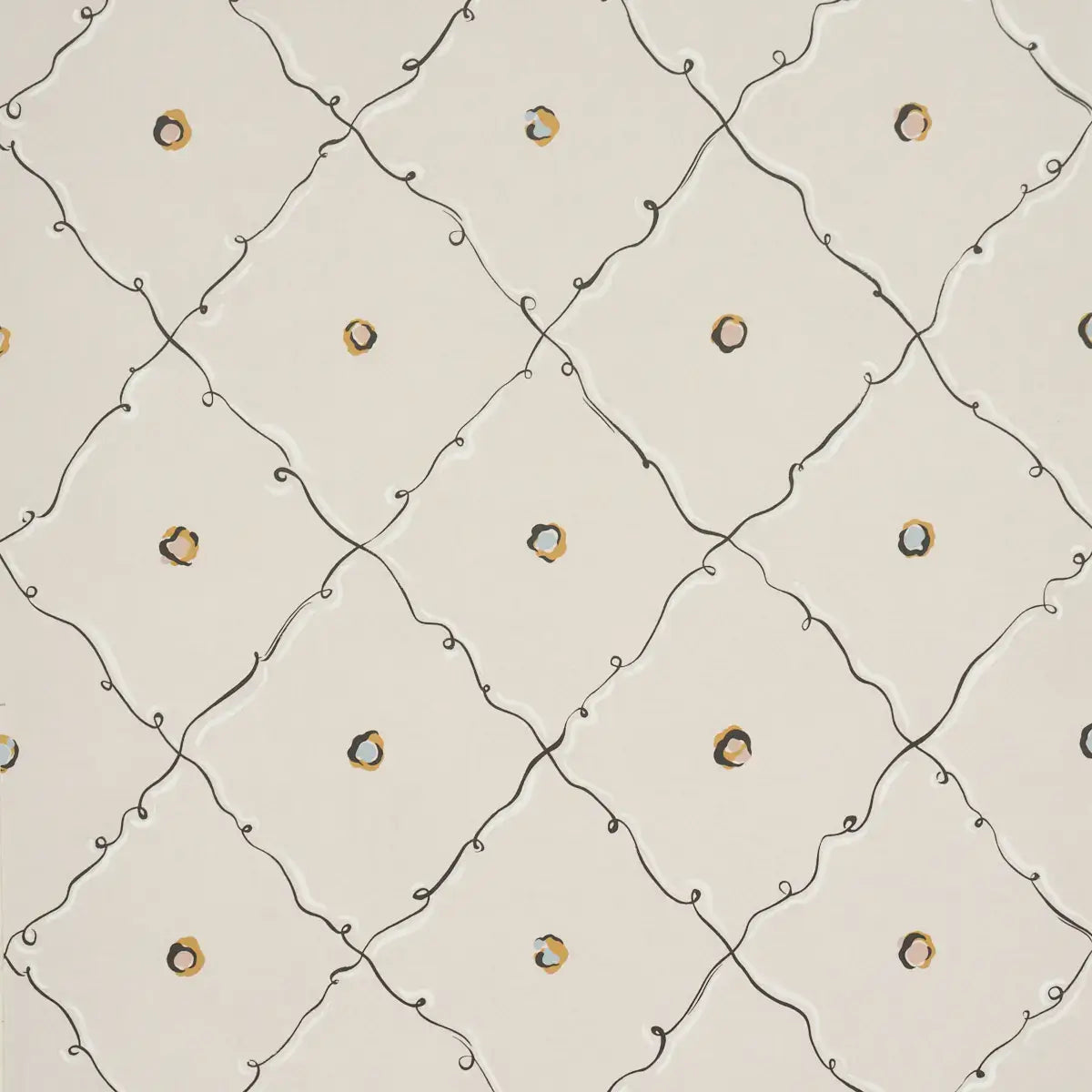 Schumacher Colette Wallpaper