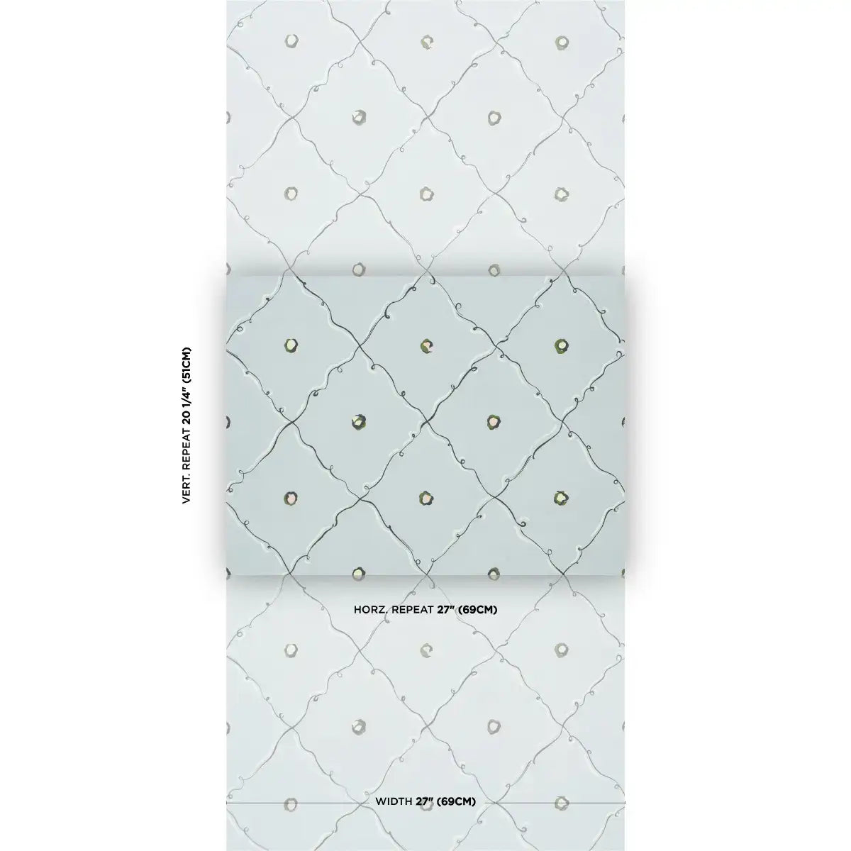 Schumacher Colette Wallpaper