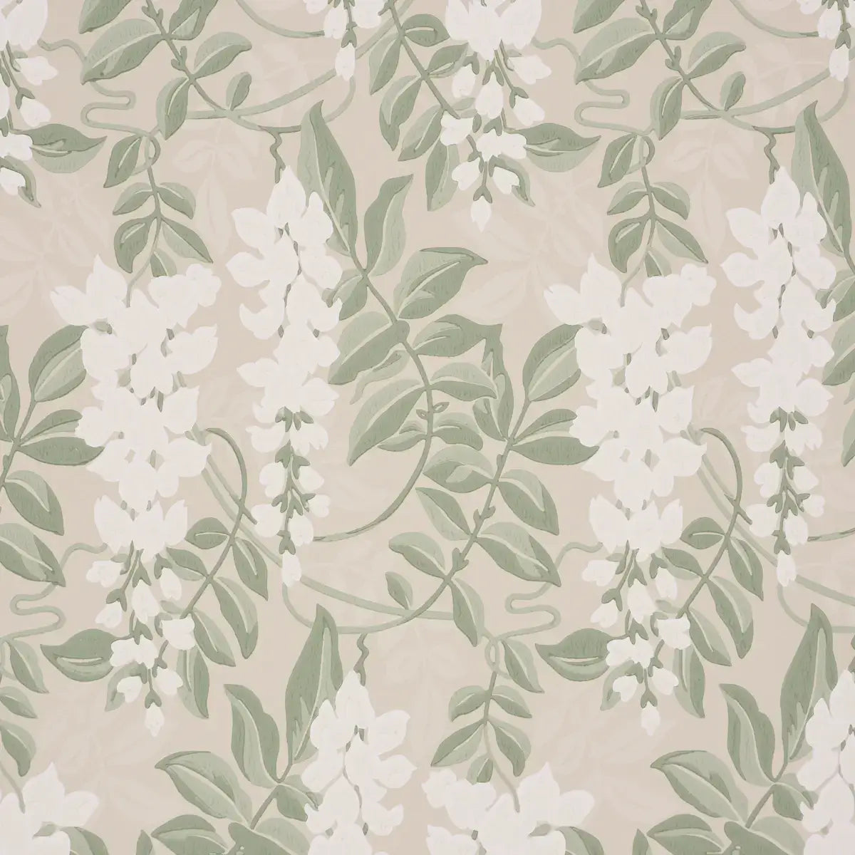 Schumacher Lucia Wisteria Wallpaper