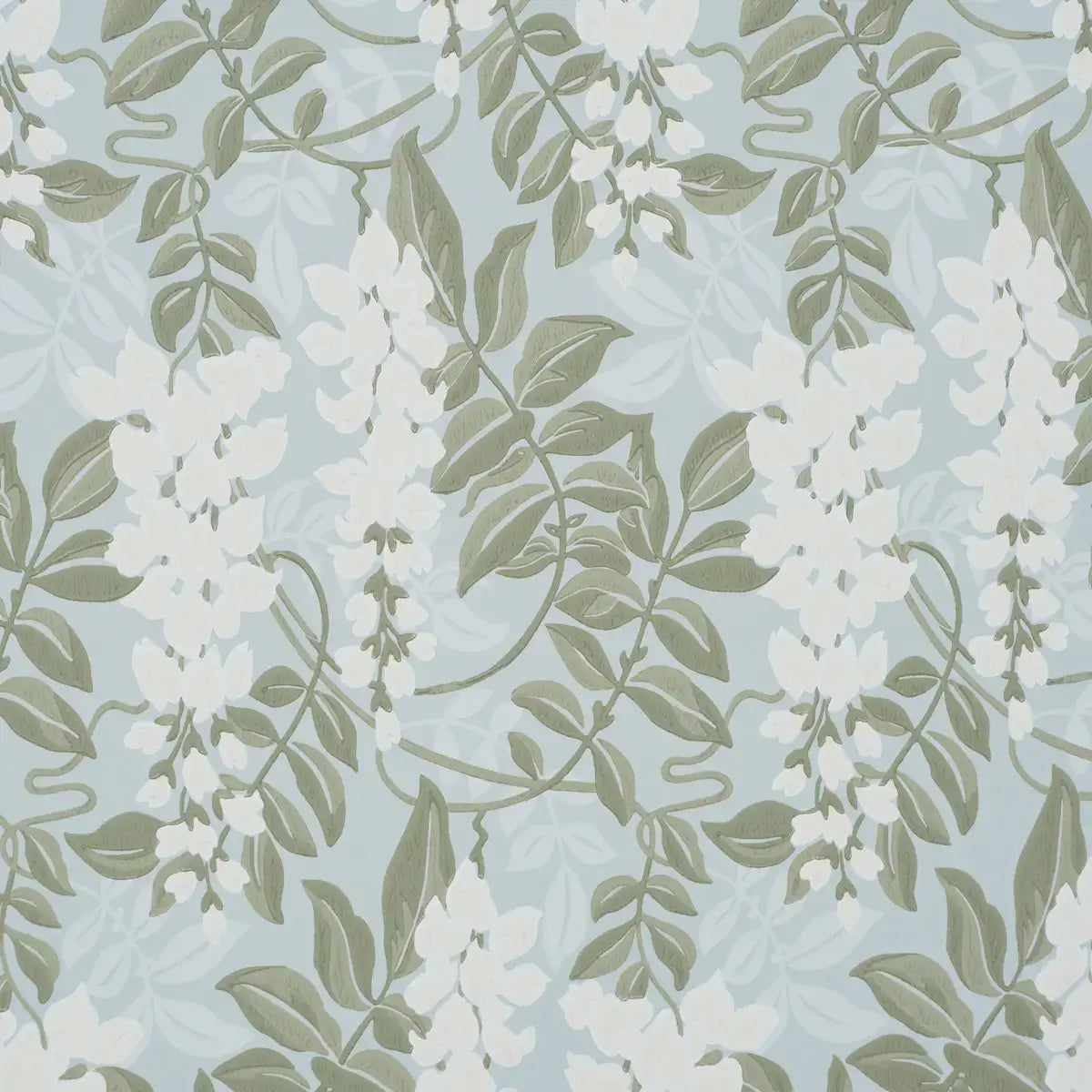Schumacher Lucia Wisteria Wallpaper