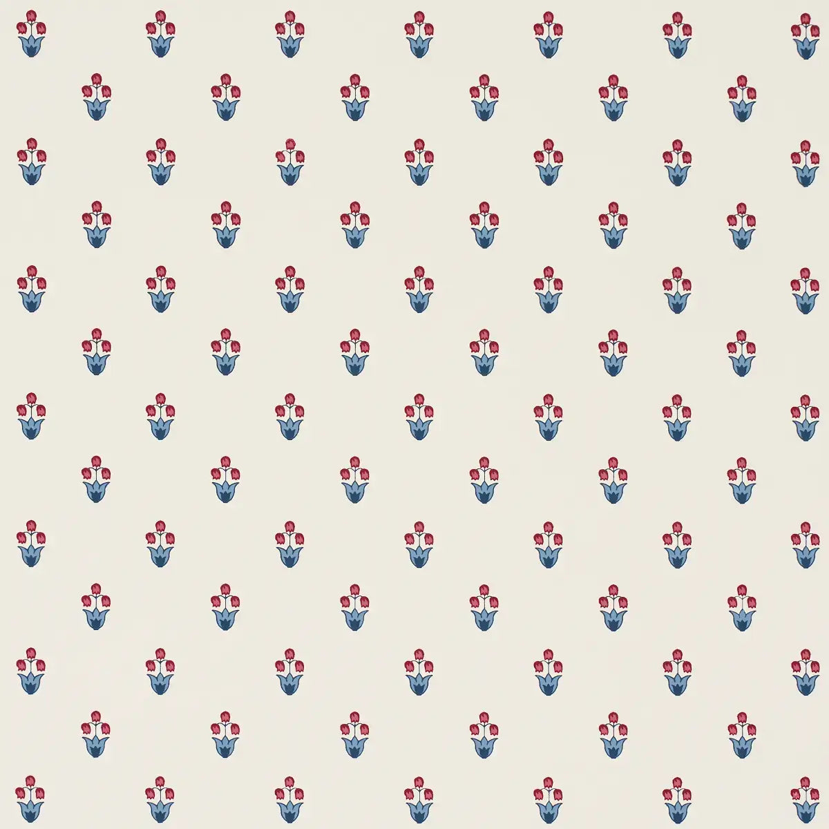 Schumacher Moira Hand Print Wallpaper