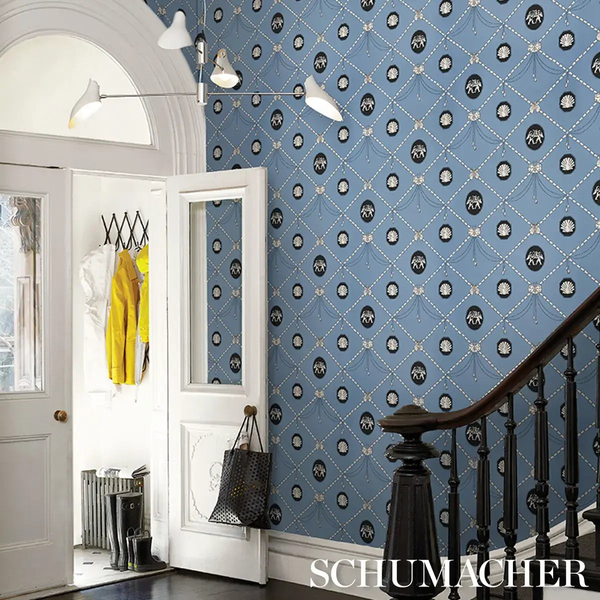 Schumacher Edith Wallpaper