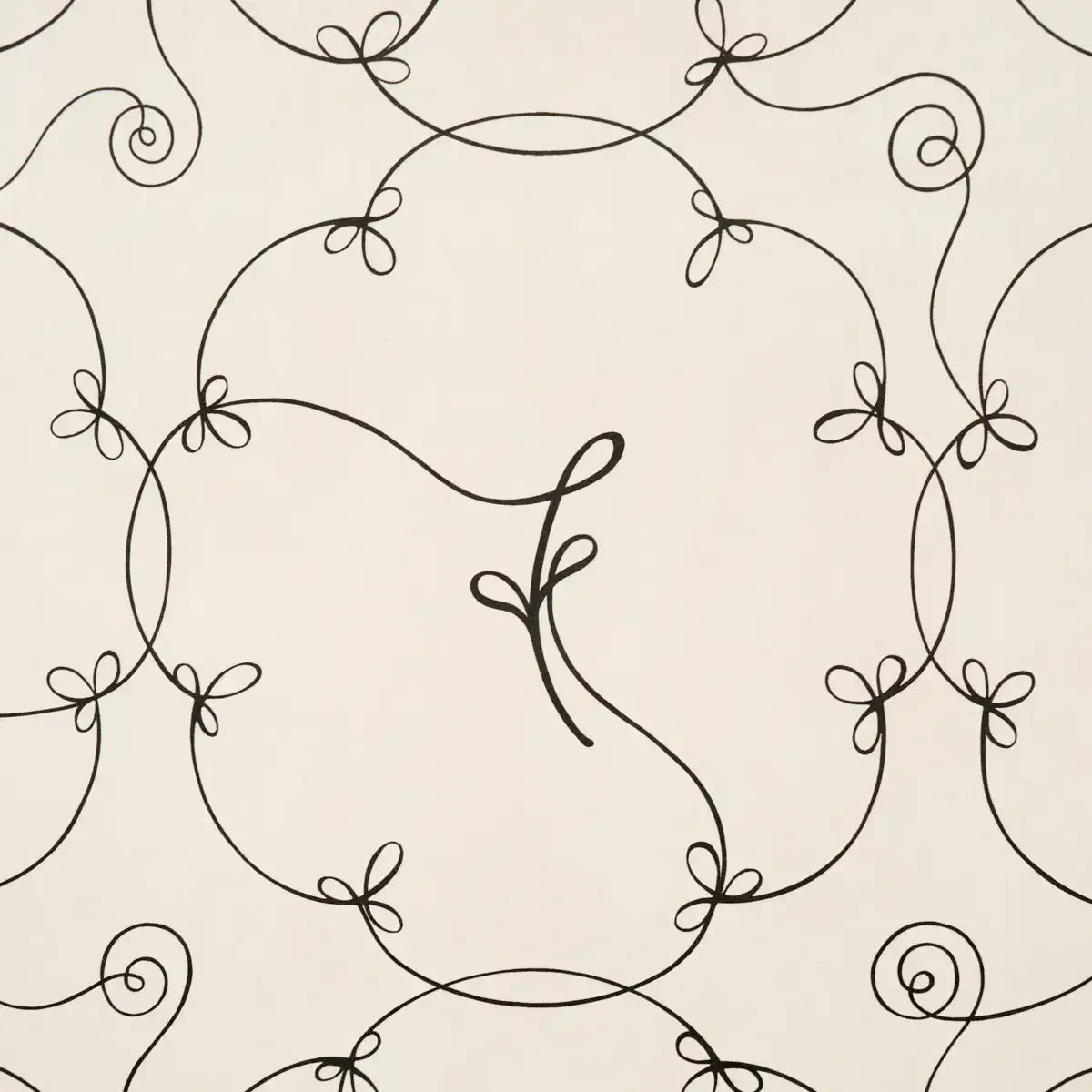 Schumacher Broderie Wallpaper