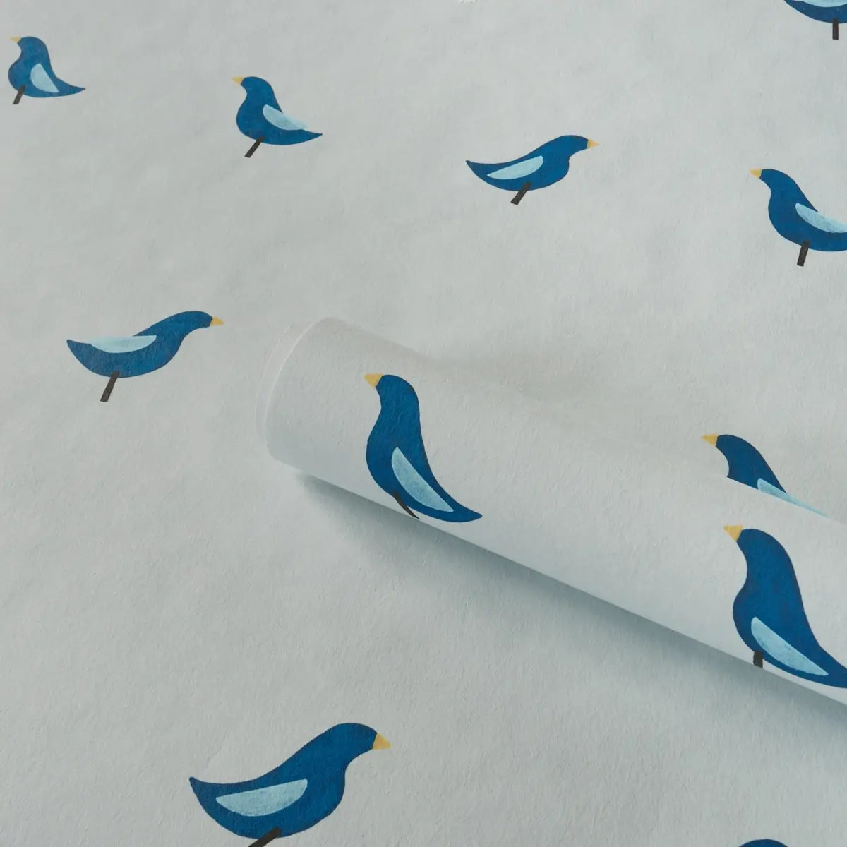 Schumacher Birds Print Wallpaper