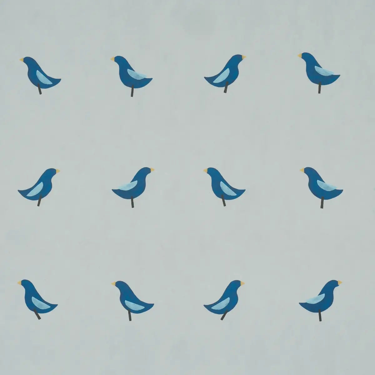 Schumacher Birds Print Wallpaper
