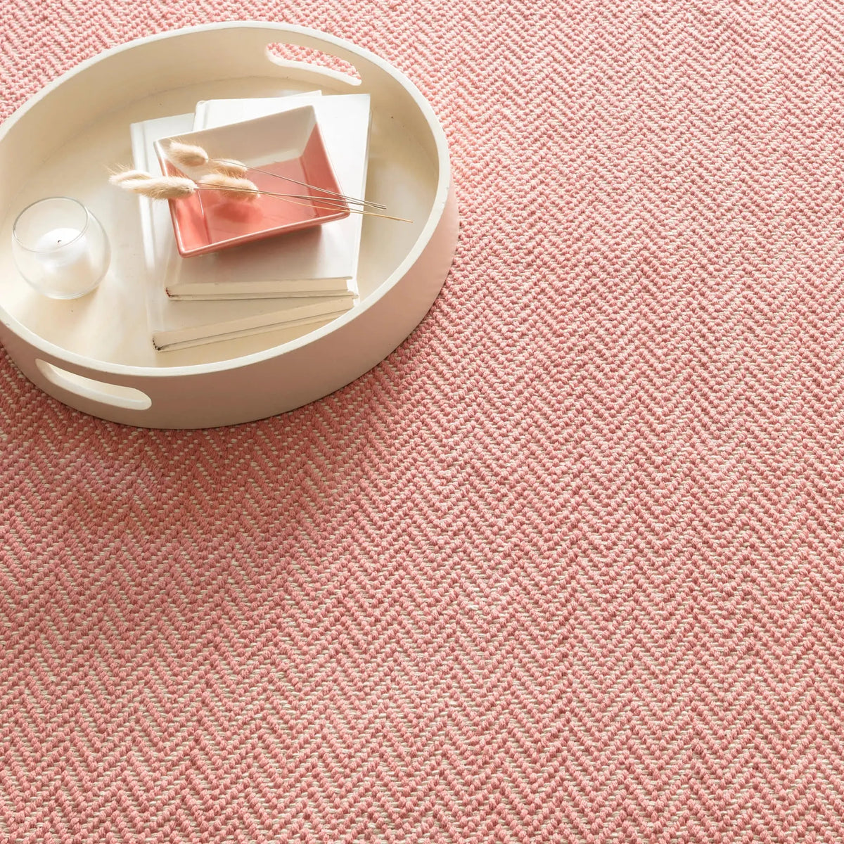 Dash & Albert Herringbone Woven Cotton Rug
