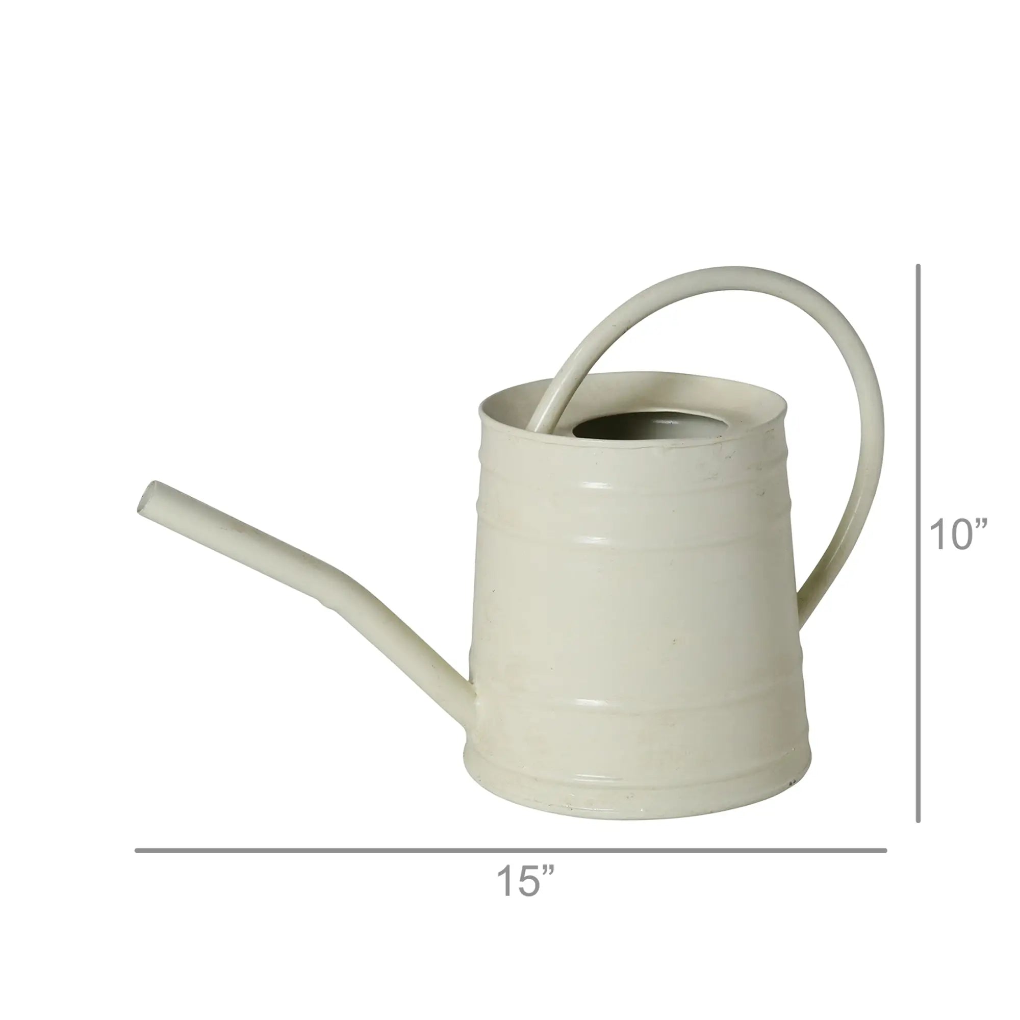 White Watering Can
