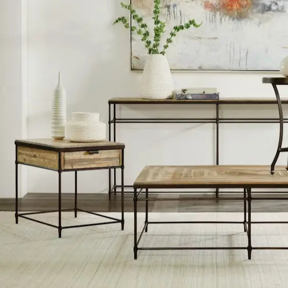 St. Armand Rectangular End Table