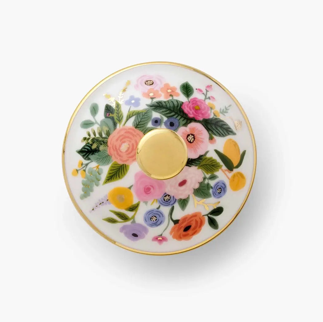 Rifle Paper Co. Garden Party Round Porcelain Box