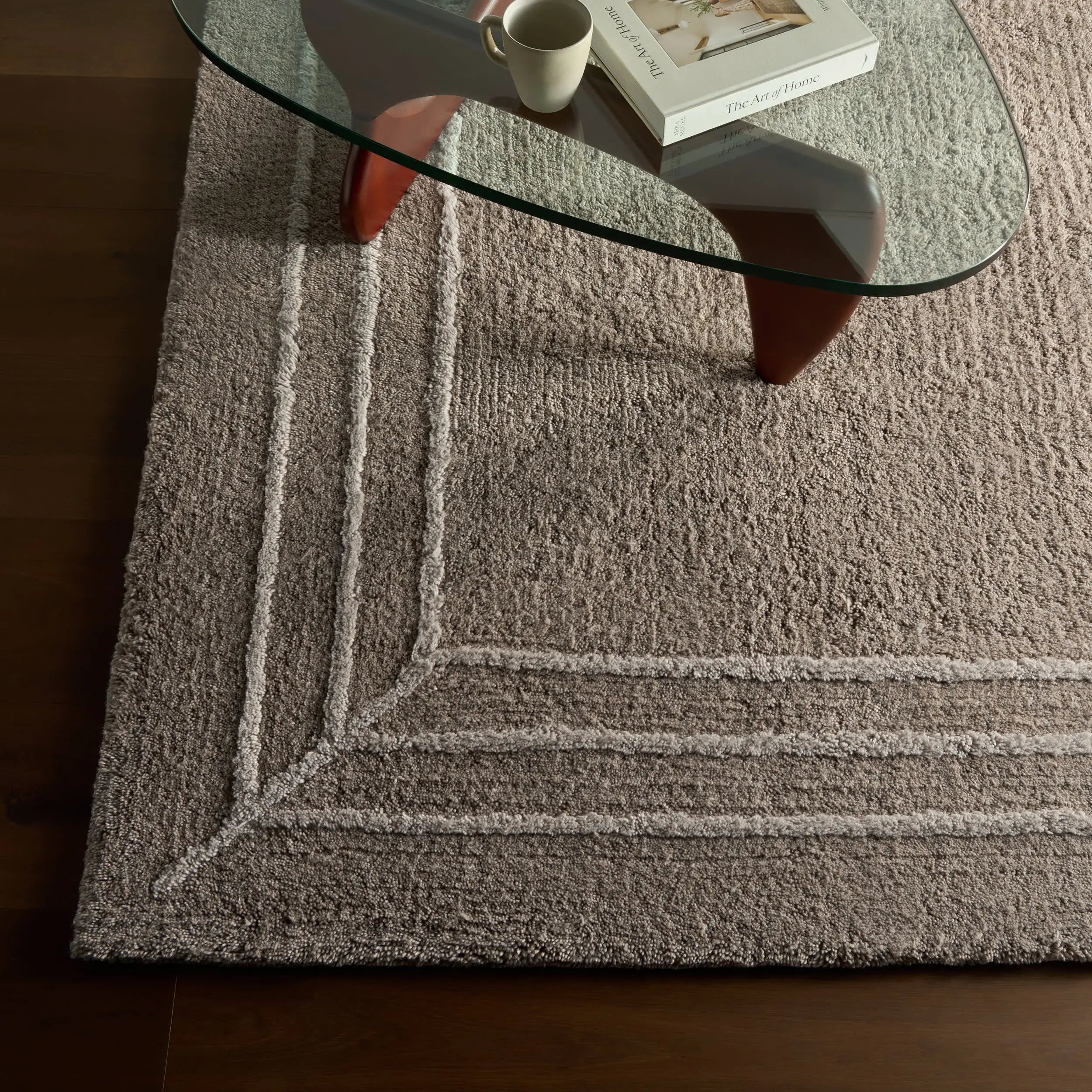 Dash & Albert Bloomira Bordered Rug