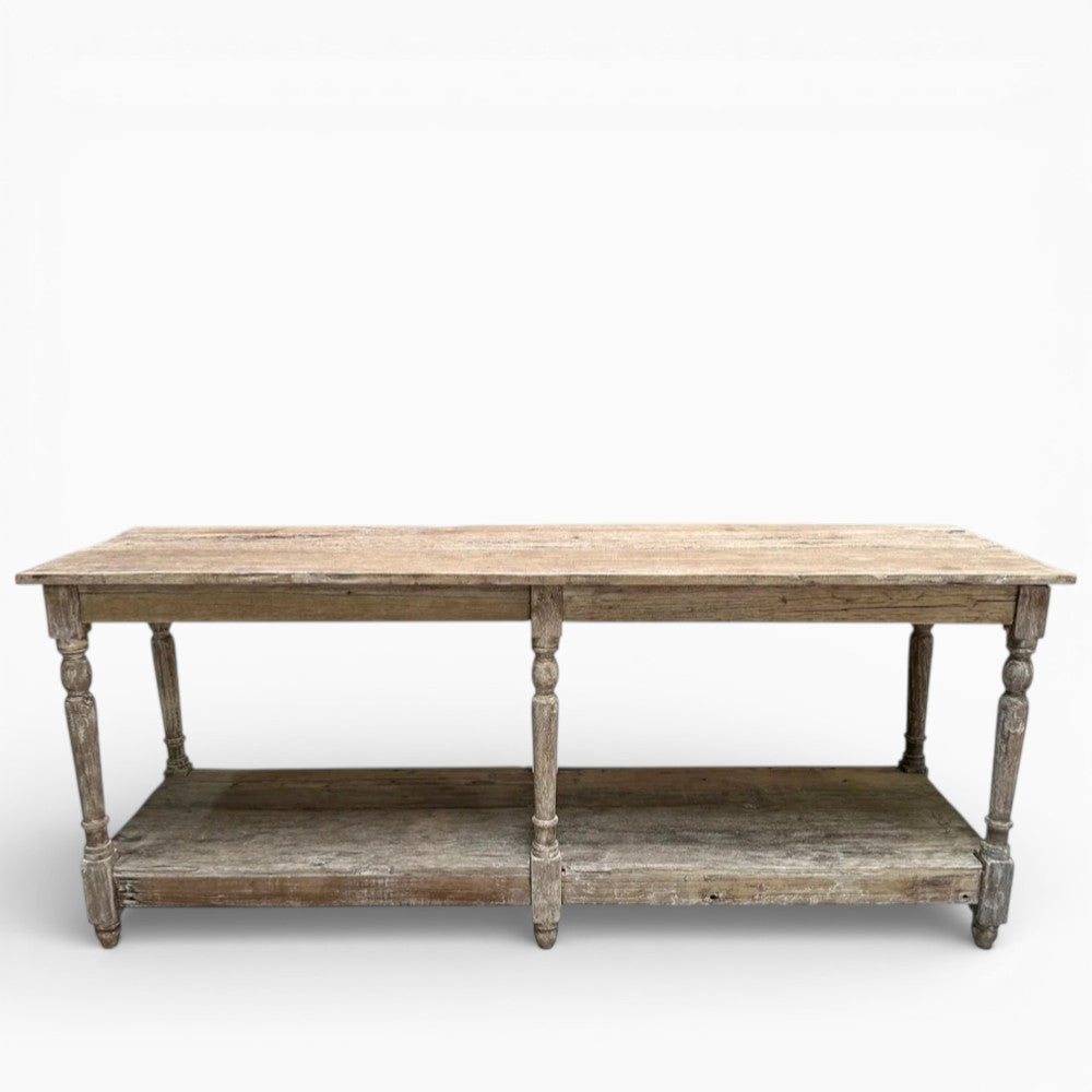 Reclaimed Wood Peabody Book Table