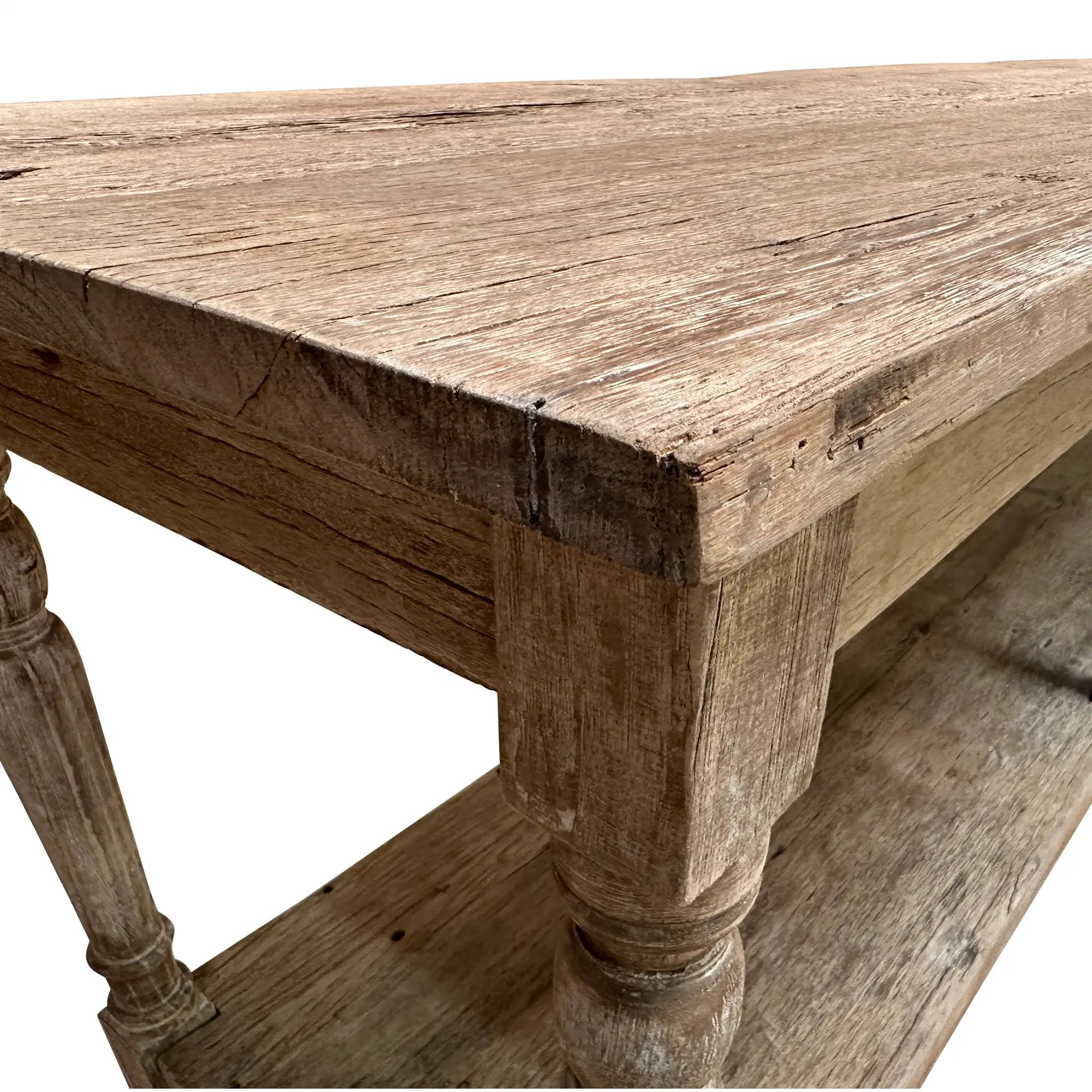 Reclaimed Wood Peabody Book Table